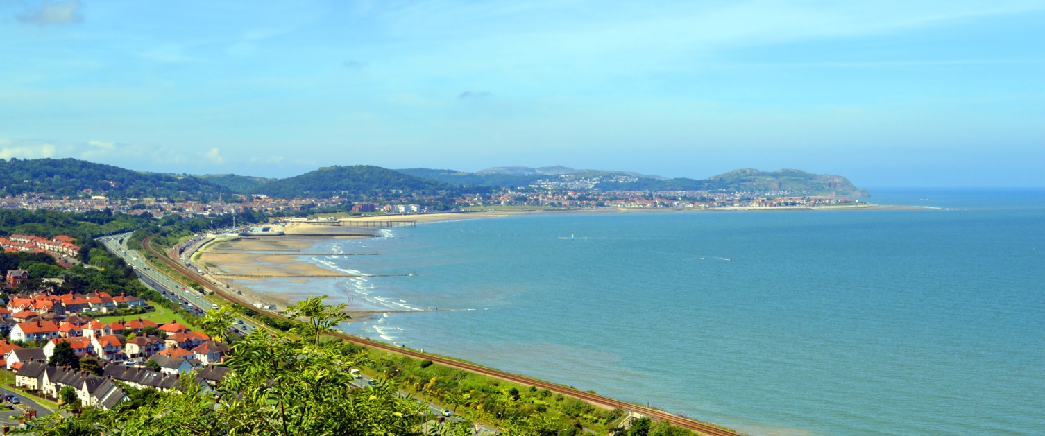 Sea view of Dyffryn Clwyd