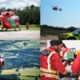 Air ambulance collage