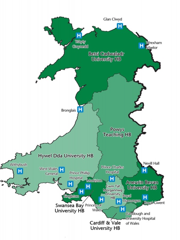 Wales map