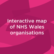 Interactive NHS Wales map button