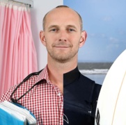 Medical doctor and surfer image