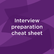Interview preparation cheat sheet