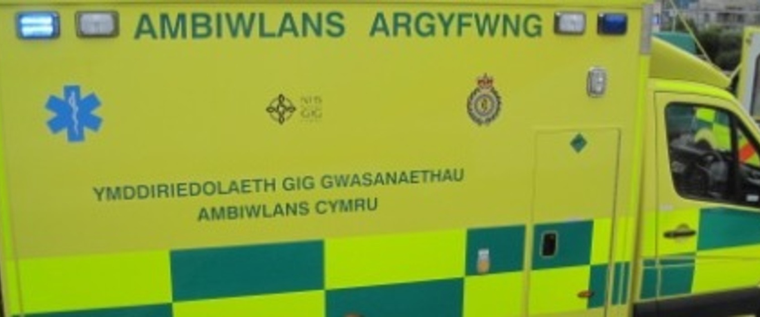 Welsh ambulance