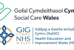 Logo HEIW & Social Care Wales