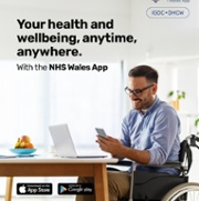 NHS Wales App - 'Anytime, anywhere' 2 - 1200x1500 (English)