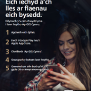 Download the NHS Wales App flyer (Welsh)