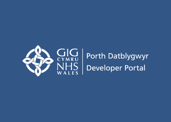 NHS Wales Developer Portal.png - Digital Health And Care Wales