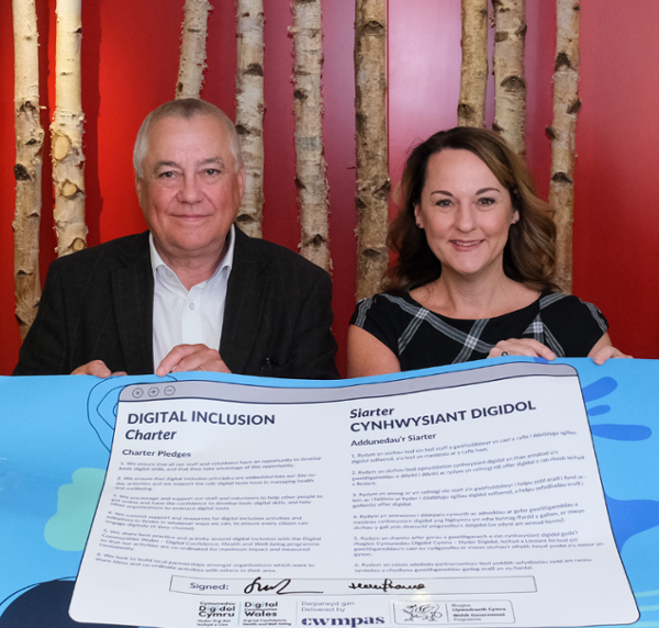 DHCW awarded Digital Inclusion Charter Accreditation after 'exemplary