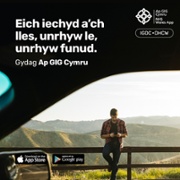 NHS Wales App - 'Anytime, anywhere' 8 - 1x1 (Welsh)