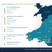 Welsh Nursing Care Record - Live sites map - October 2021 - Digital ...