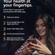Download the NHS Wales App Flyer (English)