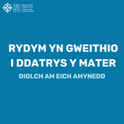Rydym yn gweithio i ddatrys y mater