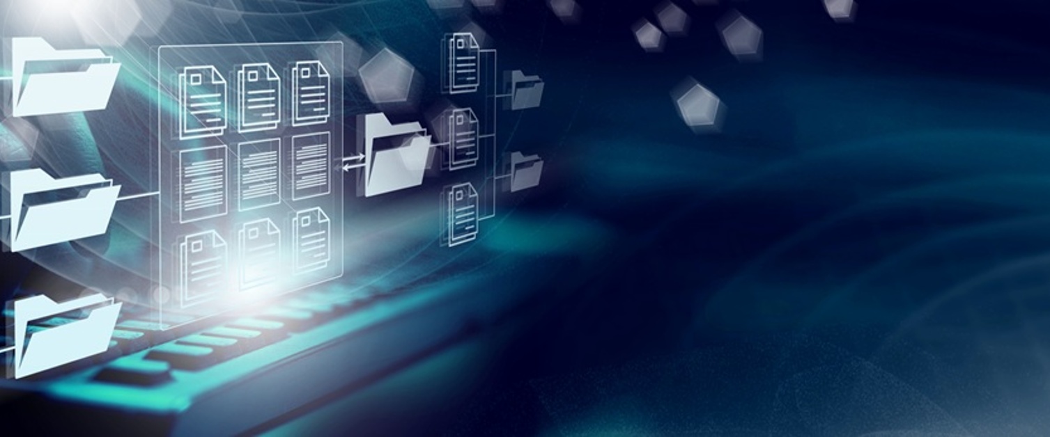 An image of digital files and digital folders&nbsp;