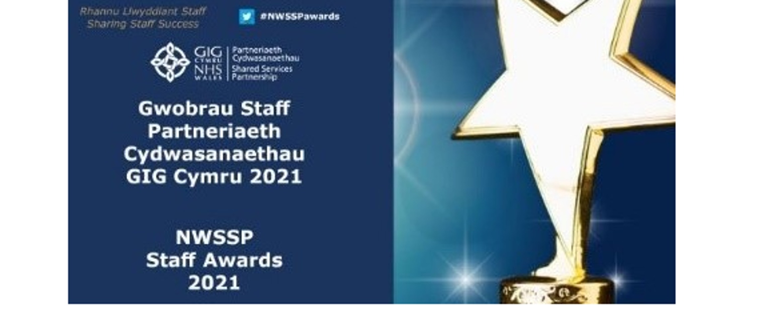 NWSSP Staff Awards Golden Star Award