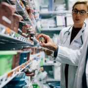 pharmacists assessing safety<br>