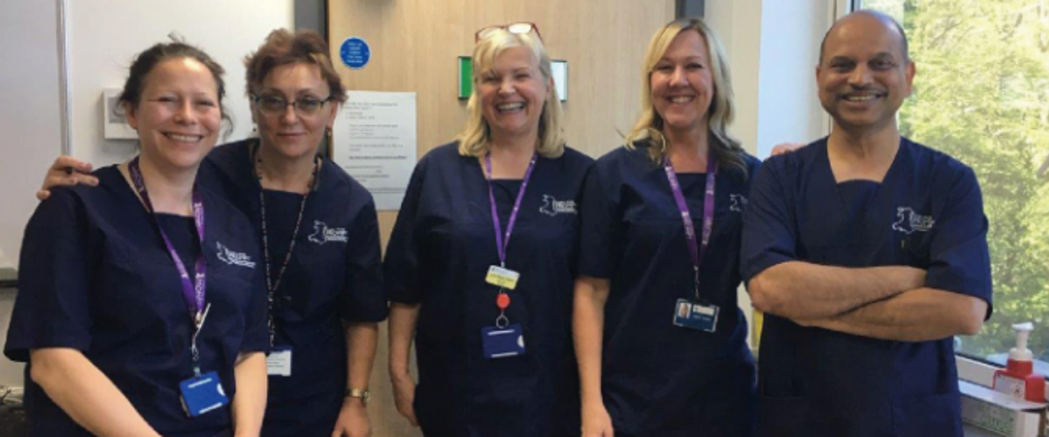 Sustainability and Quality Assurance updated front picture - 5 midwives stood together&nbsp;