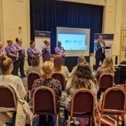 Image of group presentation of IFS Wales from Jonathan Webb