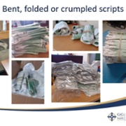 Crumpled scripts