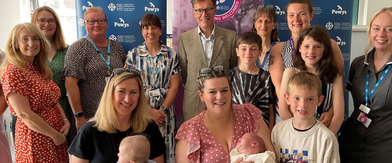 Powys Breastfeeding Welcome Scheme launch event