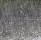Close up image of heavy rainfall