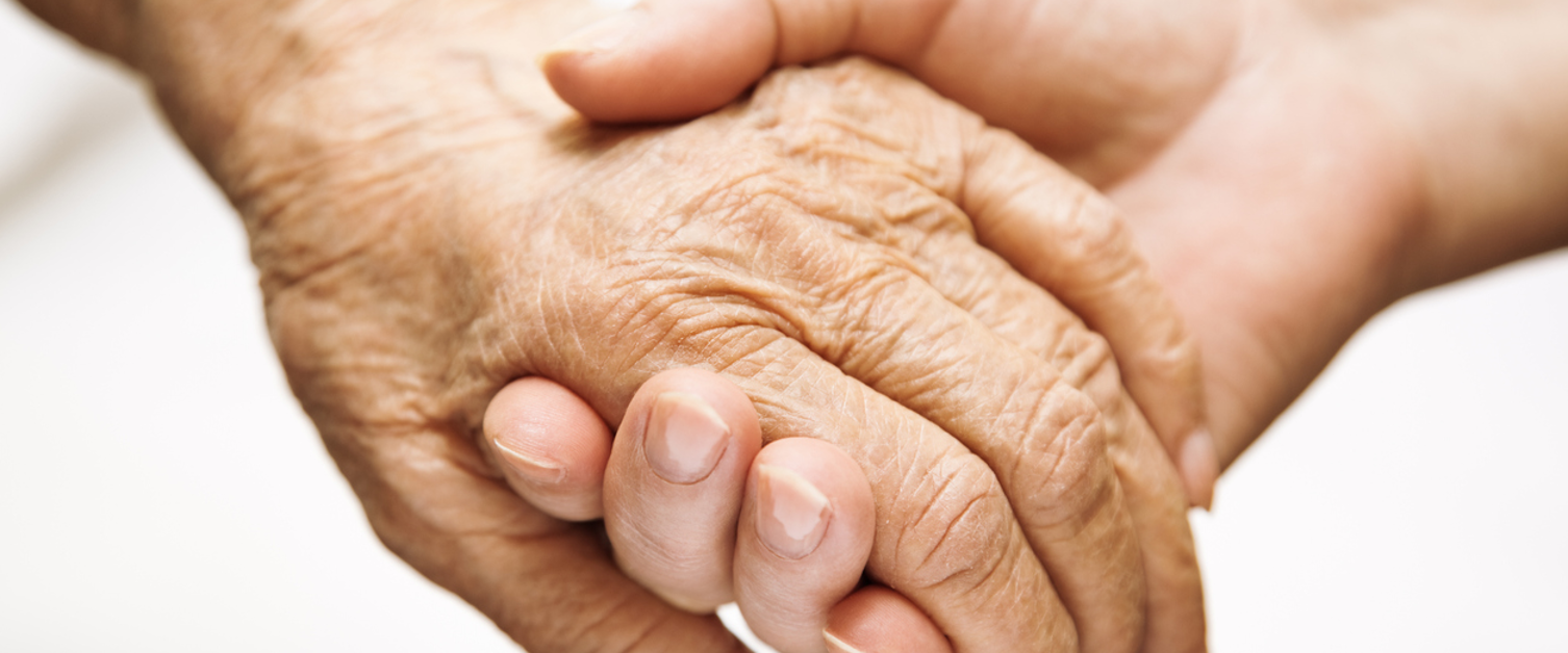 The helping hands for elderly home care