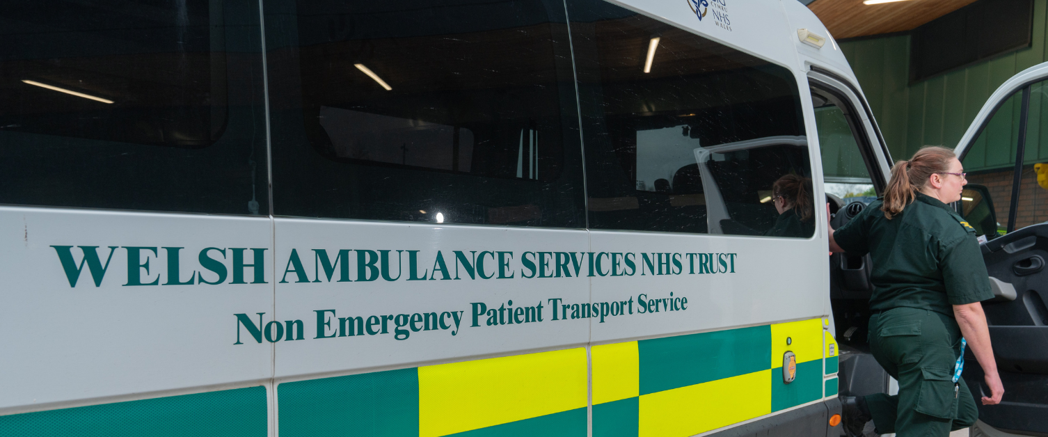 Non emergency patient transport vehicle