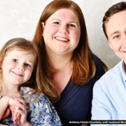 Image of family text reads Maternal Mental Health Awareness Week 2025 Bethany Paines-Chumbley with husband Matt, daughter Arianwen and son Idris. Credit: Sweet Pea photography
