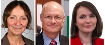 Powys RPB Vice Chair – Cllr Sian Cox, Powys County Council’s Cabinet Member for a Caring Powys; Powys RPB Chair – Carl Cooper, Chief Executive of PAVO; Powys RPB Vice Chair – Kirsty Williams, Vice Chair of Powys Teaching Health Board.