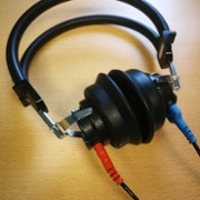 Headphones used in hearing testing