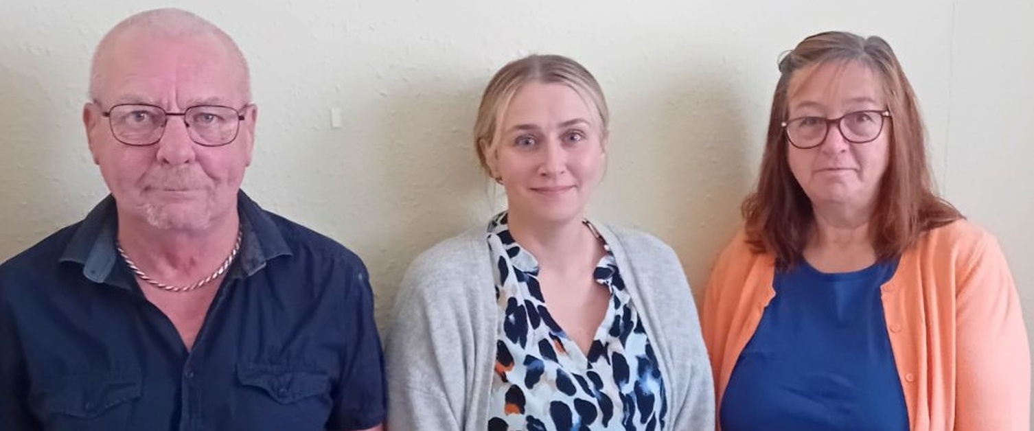 Members of the Powys Dementia Home Treatment Team in the south of the county