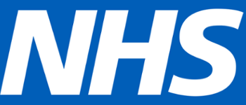 NHS logo - dark blue background with white NHS letters