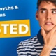 Text Reads: SilverCloud myths & misconceptions image of male with hand on chin looking concerned