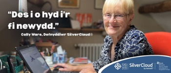 Testun yn darllen: Des i o hyd i