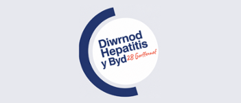 Logo Diwrnod Hepatitis y Byd