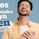 Darllen y testun: Dangoswch tosturi i frwydro yn erbyn straen mis ymwybyddiaeth straen 2025. Delwedd o ddyn yn edrych yn hapus.