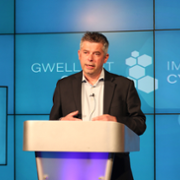 John Boulton opens the second day of the conference