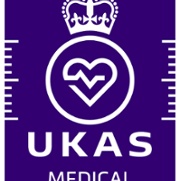UKAS Medical Symbol Purple