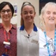A collage of smiling Velindre staff.
