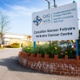 The front sign at Velindre Cancer Centre.
