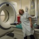 CT scanner has a hard bed