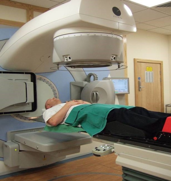 Treatment on Radiotherapy Linear Accelerator machine