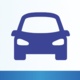 Travel by car icon
