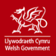 The Welsh Government logo.