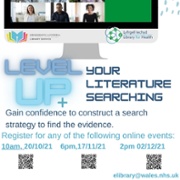 NHS Literature Searching Webinars