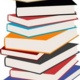 A stack of books.
