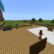 Cymeriadau di-chwarae'r Byd Velindre Minecraft