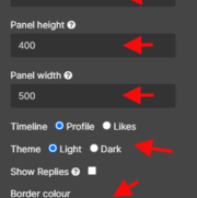 Native Twitter Settings