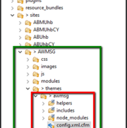 Create local theme
