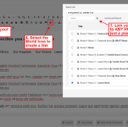 Anchor Links - Bookmark