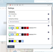 Readspeaker - Settings Example